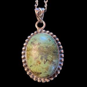 Green Turquoise Pendant